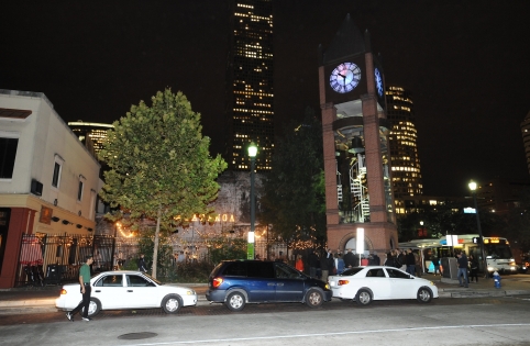 "What Time Is It?" installation, 2013, by Jo Ann Fleischhauer. (Photo by Alexander's Fine Portrait Design)